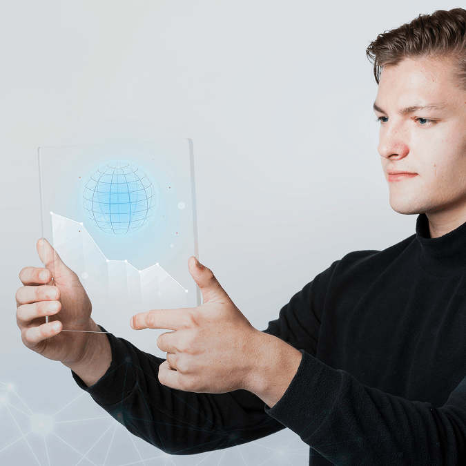 businessman-holding-digital-screen-that-generated-globe